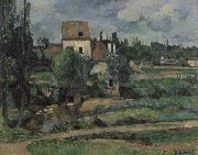 Paul Cezanne Mill on the Couleuvre at Pontoise painting